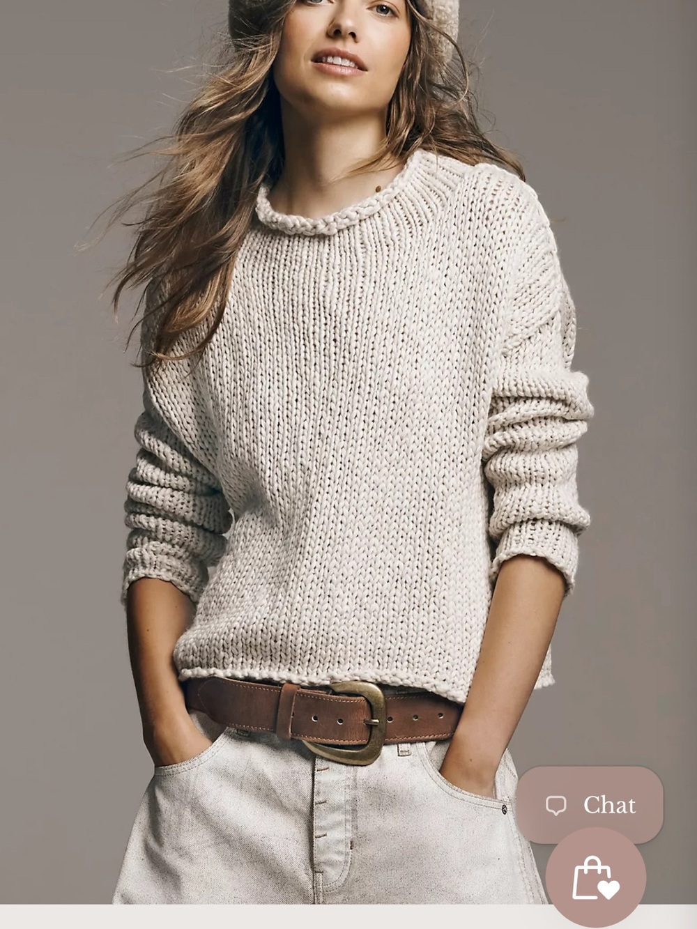 Opal Knit Roll Neck Sweater from Free People